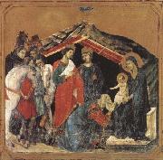 Duccio di Buoninsegna Adoration of the Magi (mk08) USA oil painting artist